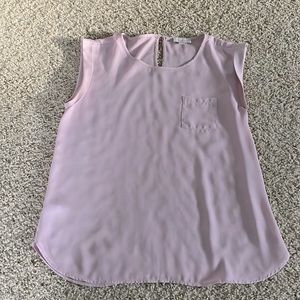 Violet colored blouse. Size small from loft